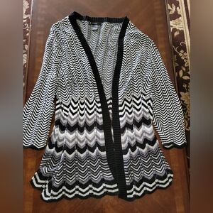 New Directions 1X Knit Cardigan